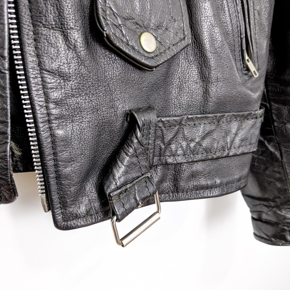 Vintage biker jacket - Picture 5 of 8